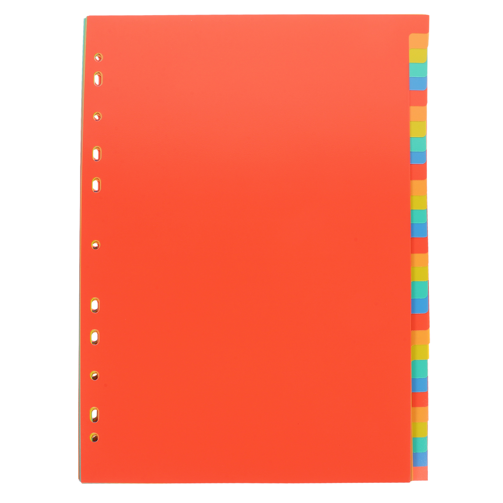 Tab Divider A4 - A4 Index Pages Plastic Binder Dividers