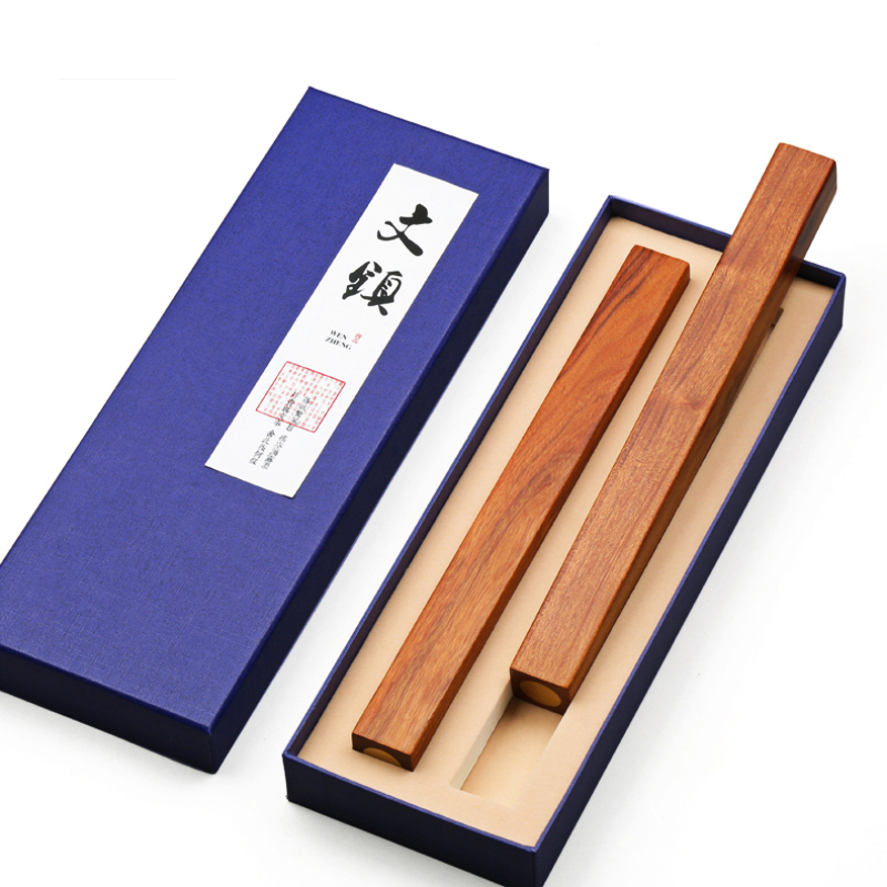 Book Weight Glass - Paperweights Chinese Calligraphy Ink Painting Rosewood