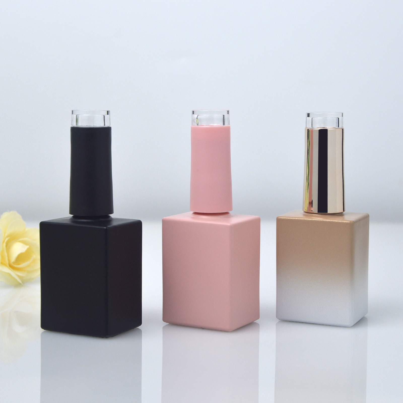 Gel Refill Pack - Empty Nail Polish Bottle 10ml 15ml