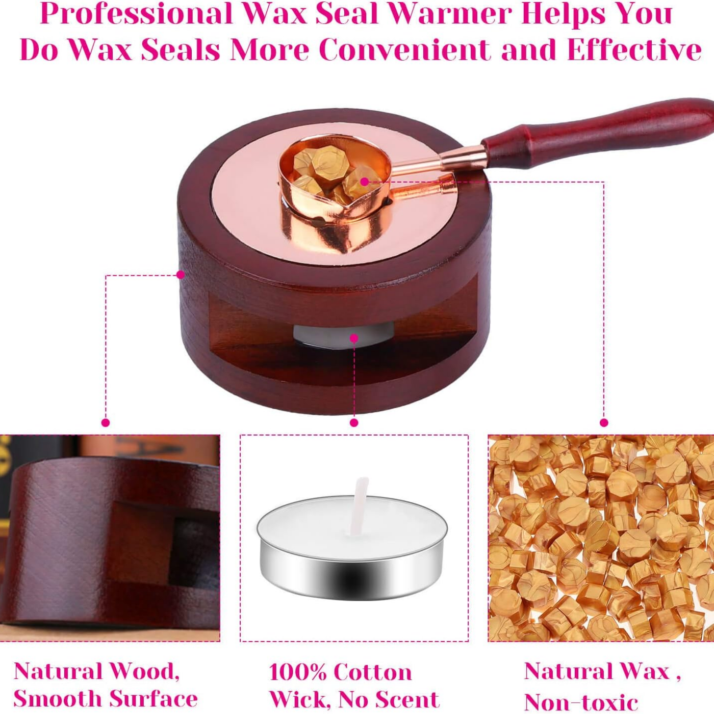 Wax Seal Set Includes 200 Gold - Wax Seal Stamp Set 评论和价格
