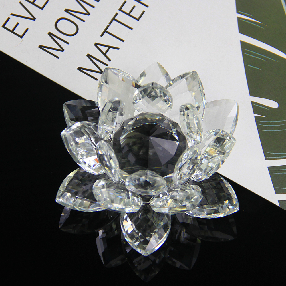 60mm-200mm Crystal Swan Lotus  - Book Weight Glass 评论和价格