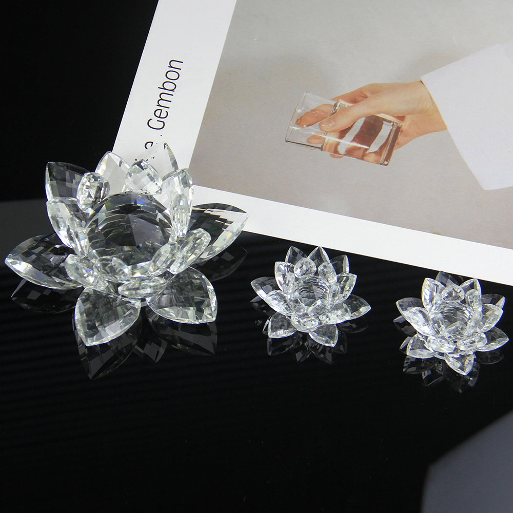 60mm-200mm Crystal Swan Lotus  - Book Weight Glass 评论和价格
