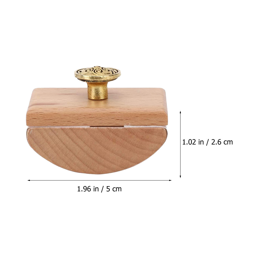 2Pcs Wood Rocker Blotter Porta - Ink Blotter Paper 评论和价格