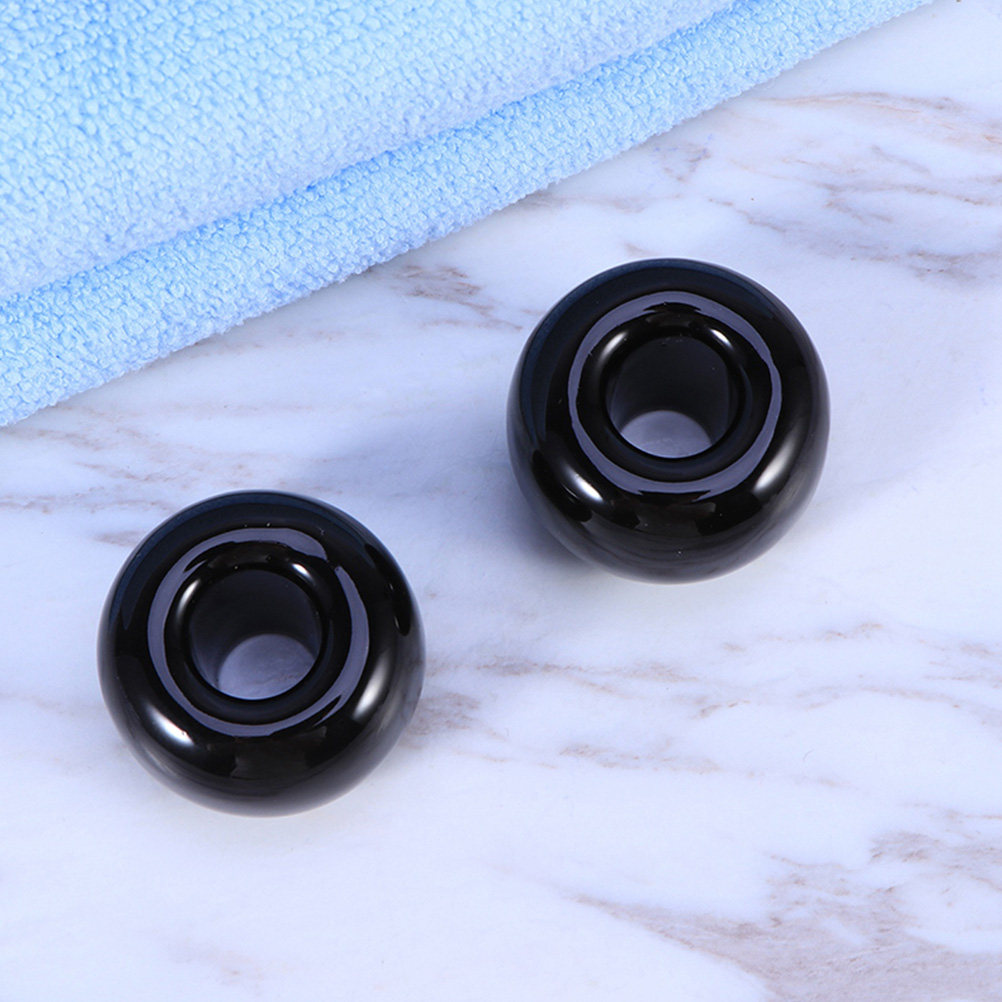 4Pcs Ceramic Toothbrush Stand  - Pen Rest Single 评论和价格