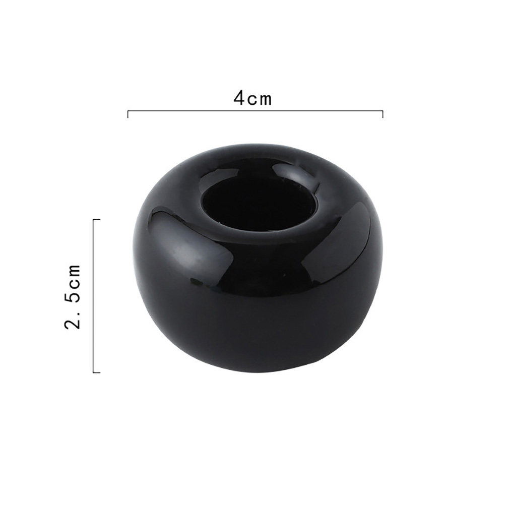 4Pcs Ceramic Toothbrush Stand  - Pen Rest Single 评论和价格