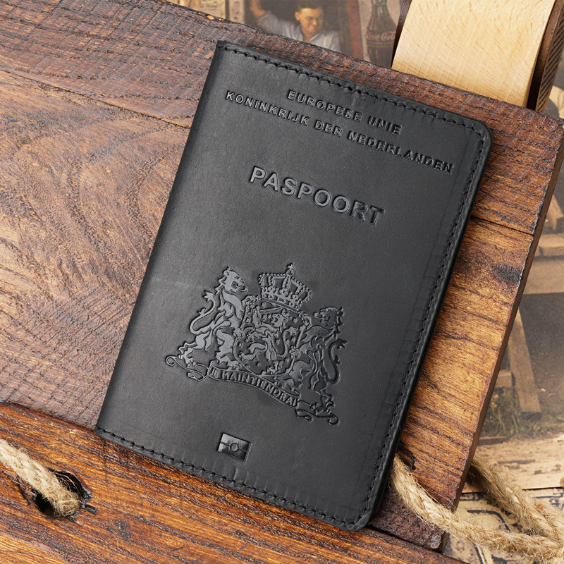 Dutch Passport Cover - Genuine - Index Card Holder 评论和价格