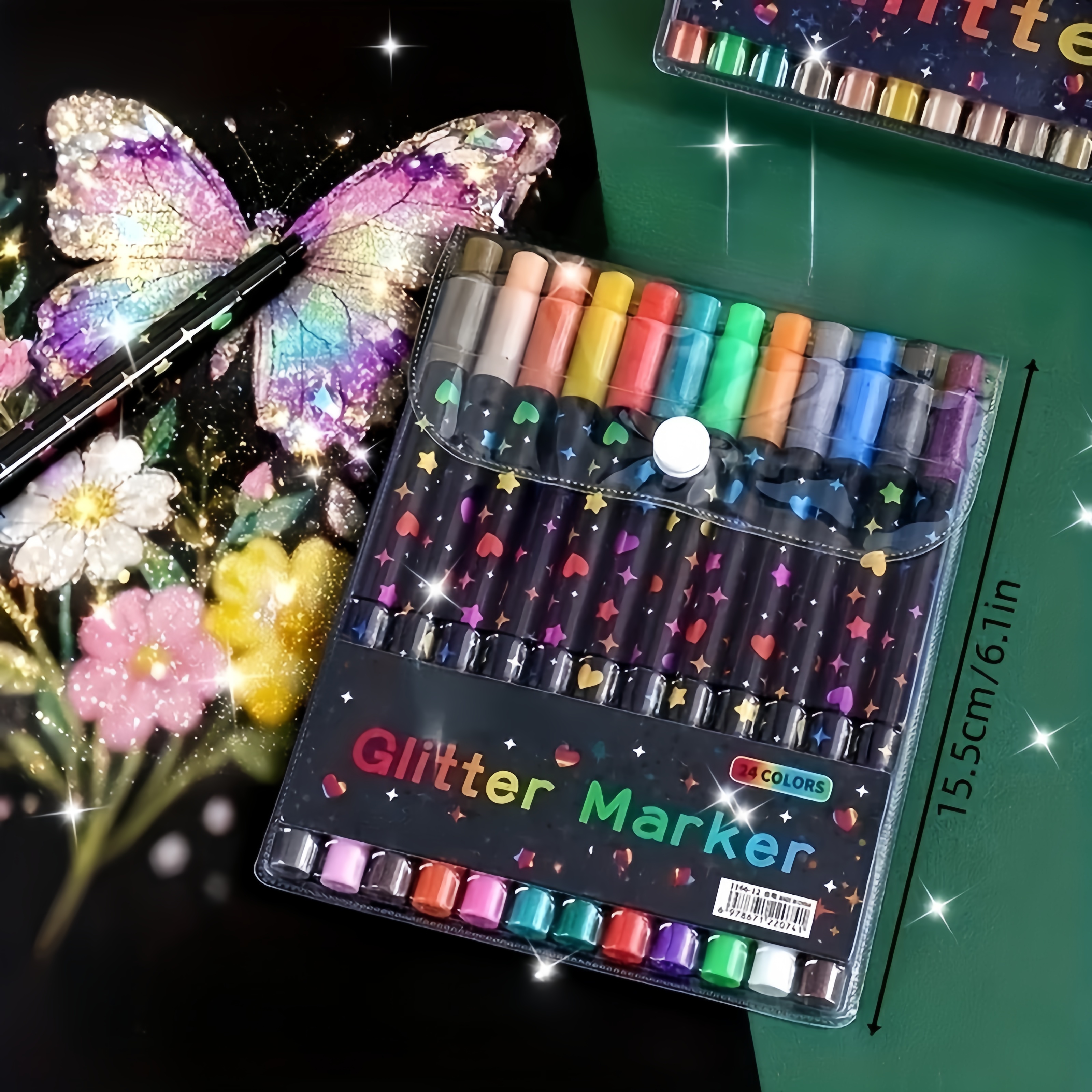 24/48 Color Double-Ended Glitt - Correction Pen Fine 评论和价格