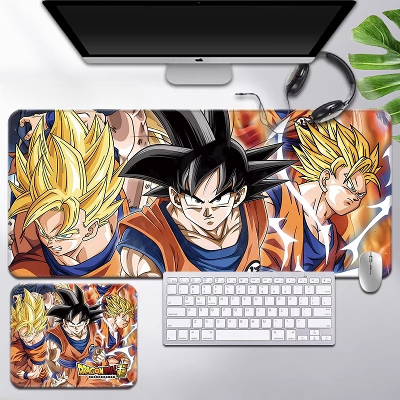 Cartoon HD Print Dragon Ball L - Leather Desk Pad 评论和价格