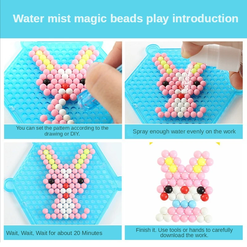 Magical Water Sticky Beads Toy - Paper Weight Crystal 评论和价格