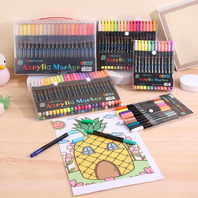 24-120Colors Art Use Acrylic P - Correction Pen Fine 评论和价格