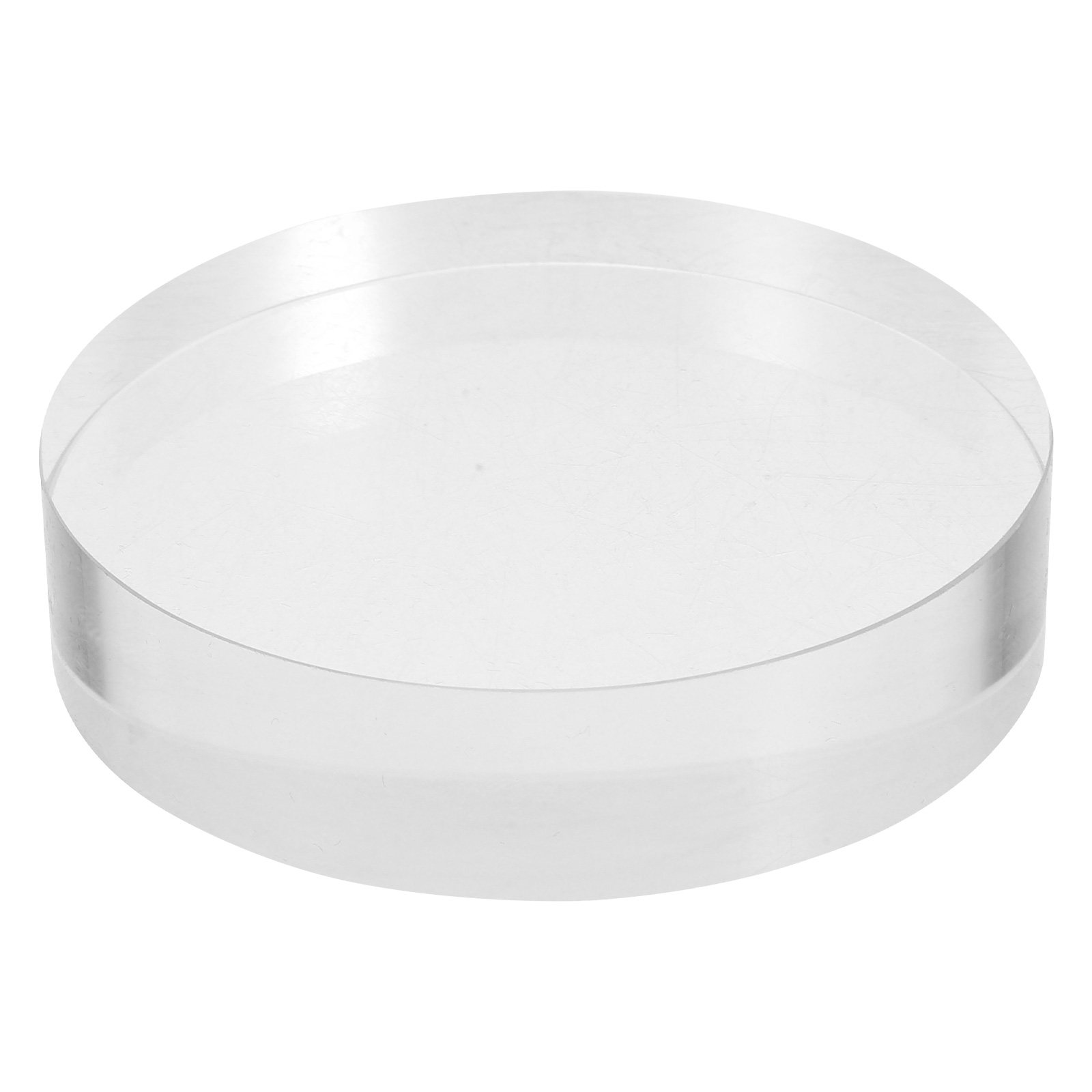 3.15 Inch Round Clear Crystal  - Book Weight Glass 评论和价格