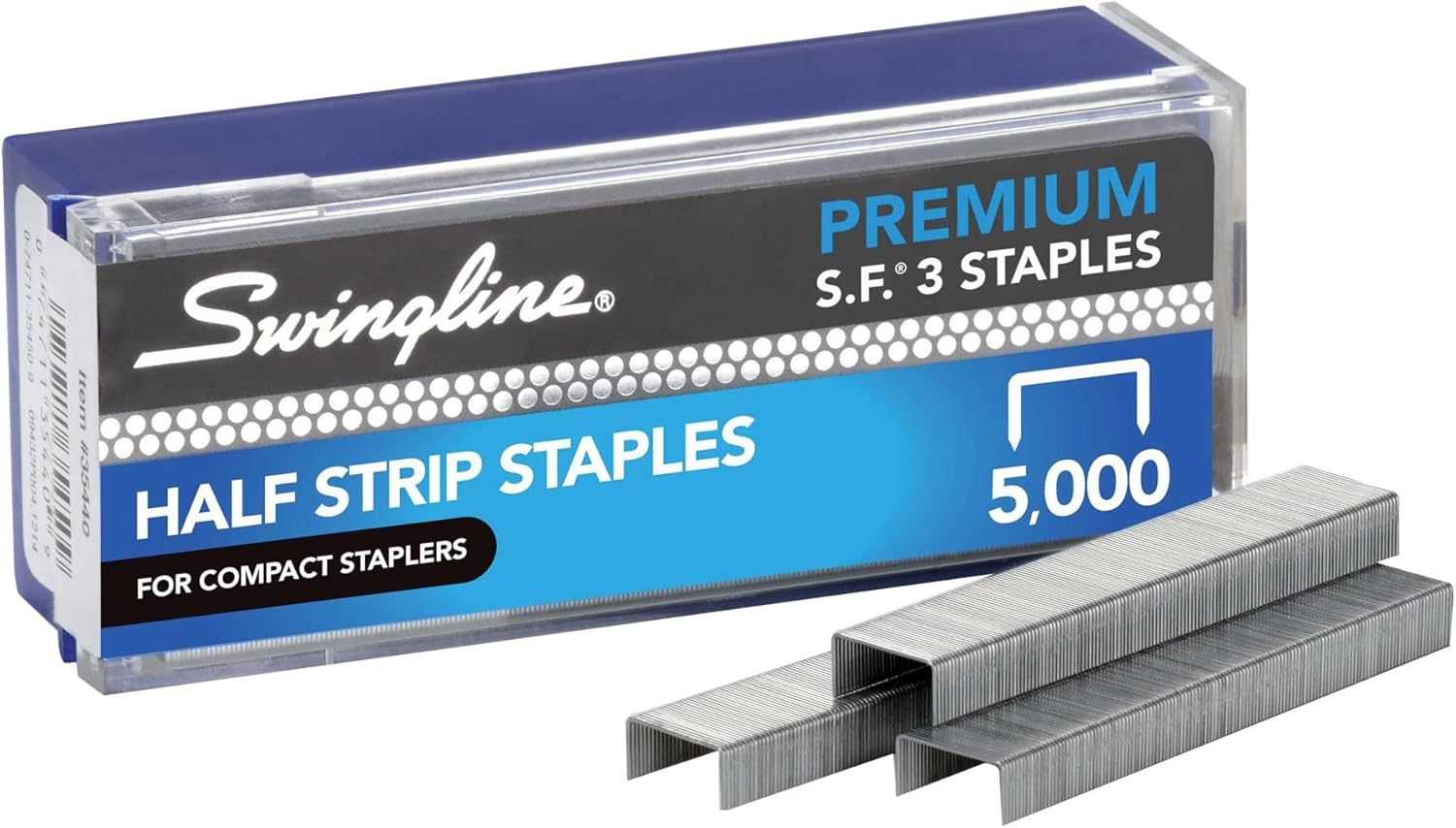 Swingline Staples, S.F. 3, Pre - Stapler Half Strip 评论和价格