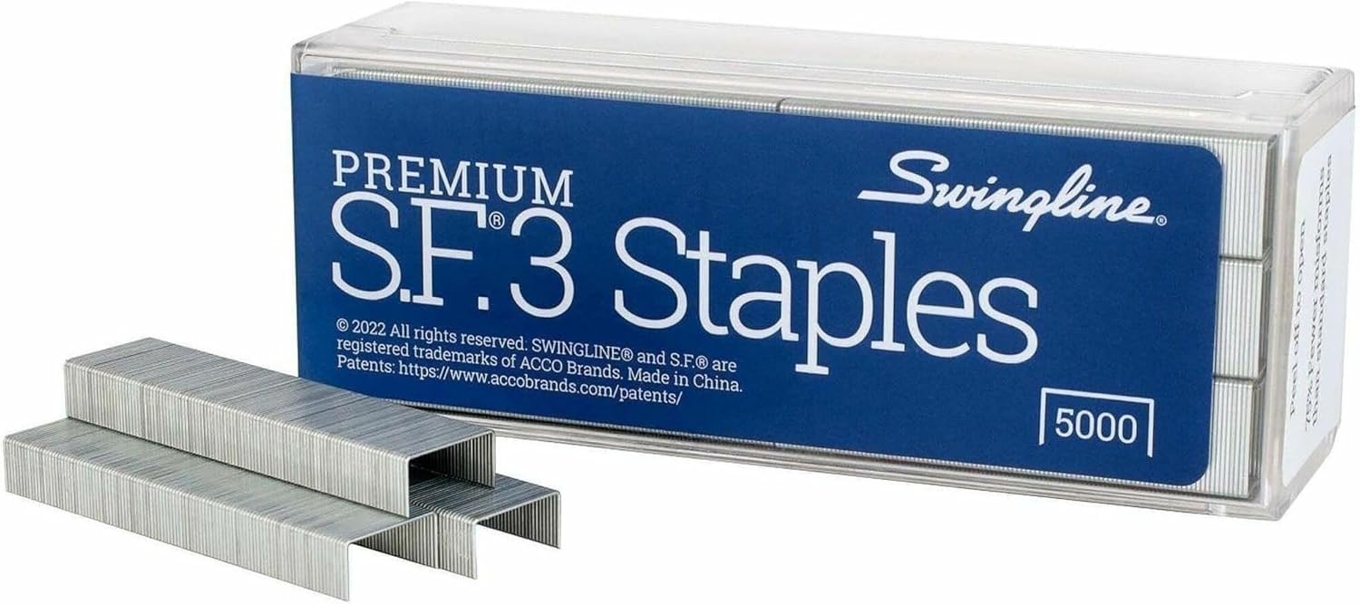 Swingline Staples, S.F. 3, Pre - Stapler Half Strip 评论和价格