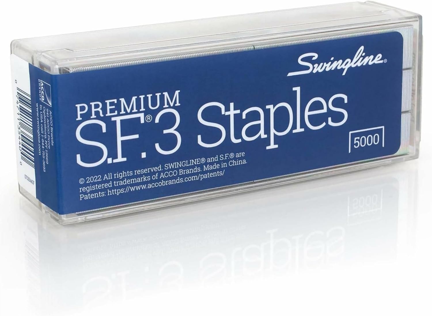 Swingline Staples, S.F. 3, Pre - Stapler Half Strip 评论和价格