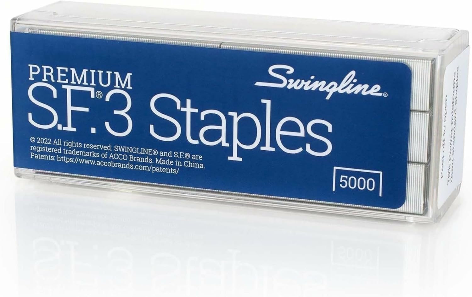 Swingline Staples, S.F. 3, Pre - Stapler Half Strip 评论和价格