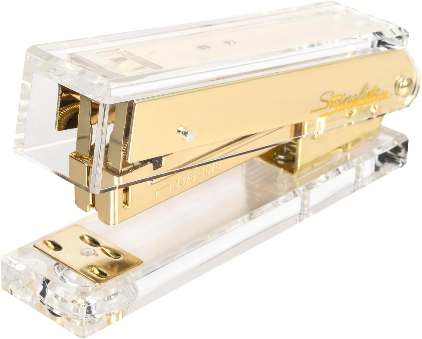 Swingline Compact Clear Acryli - Stapler Half Strip 评论和价格