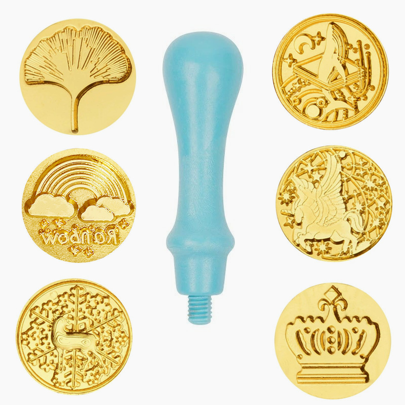 Retro Wax Seal Stamp Set with  - Wax Seal Stamp Set 评论和价格