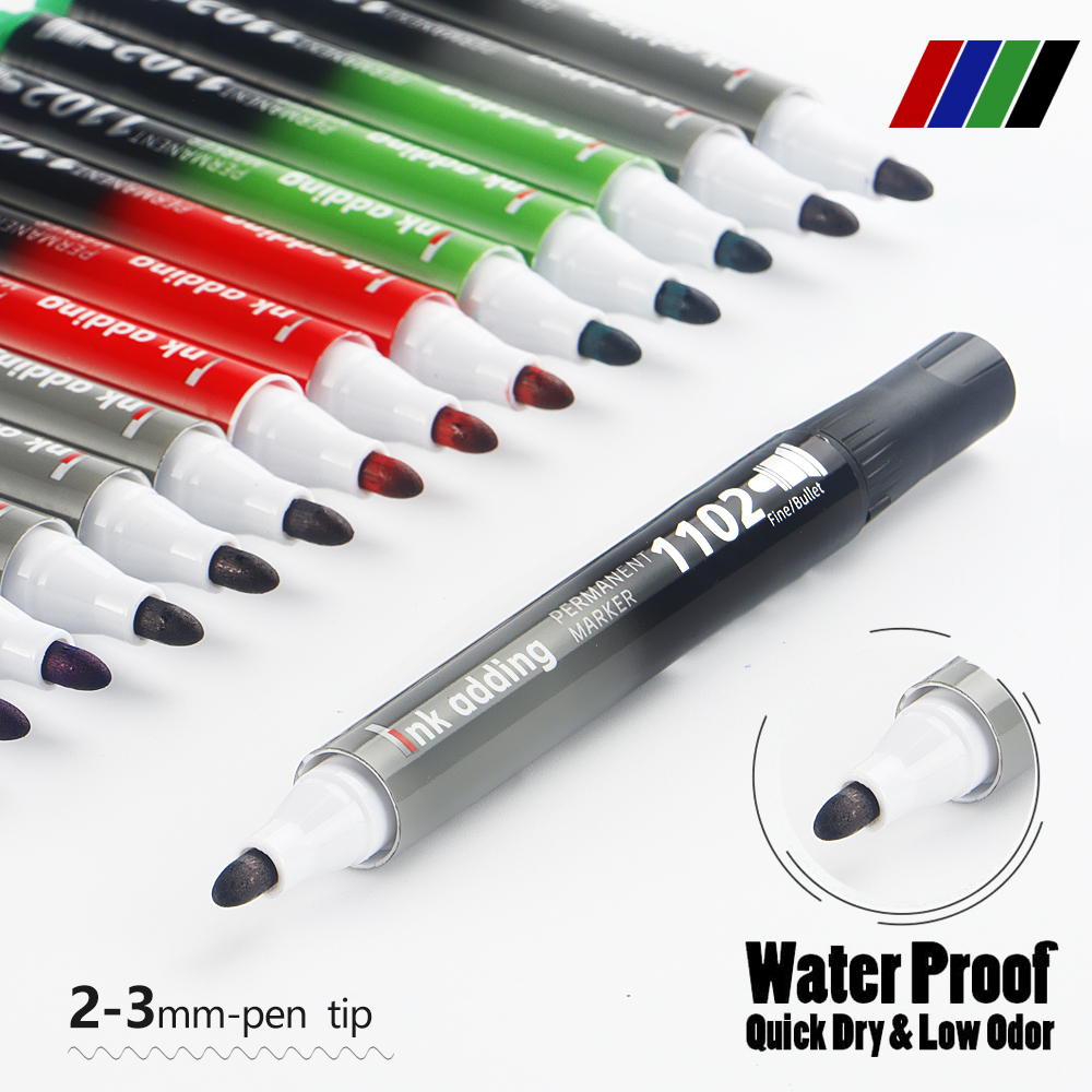 4/6/12 pcs/Set Permanent Marke - Correction Pen Fine 评论和价格