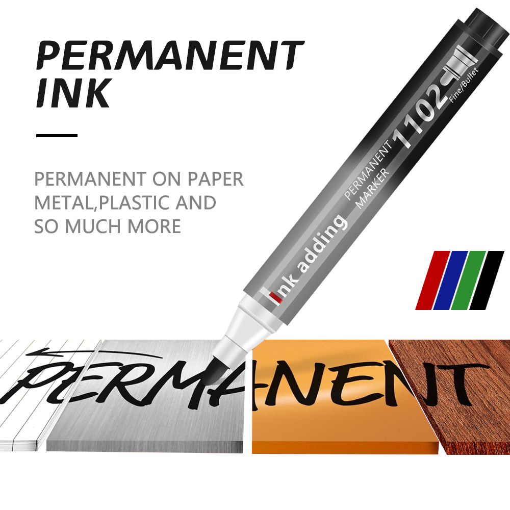 4/6/12 pcs/Set Permanent Marke - Correction Pen Fine 评论和价格