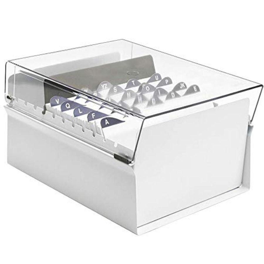 5 X 8 Card File Holder Organiz - Index Card Holder 评论和价格