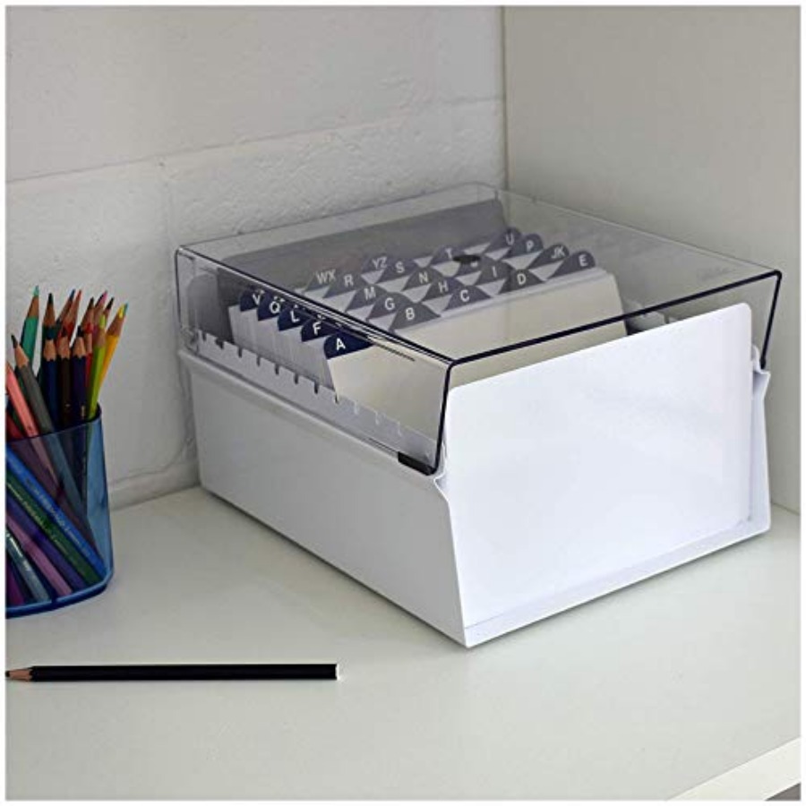 5 X 8 Card File Holder Organiz - Index Card Holder 评论和价格