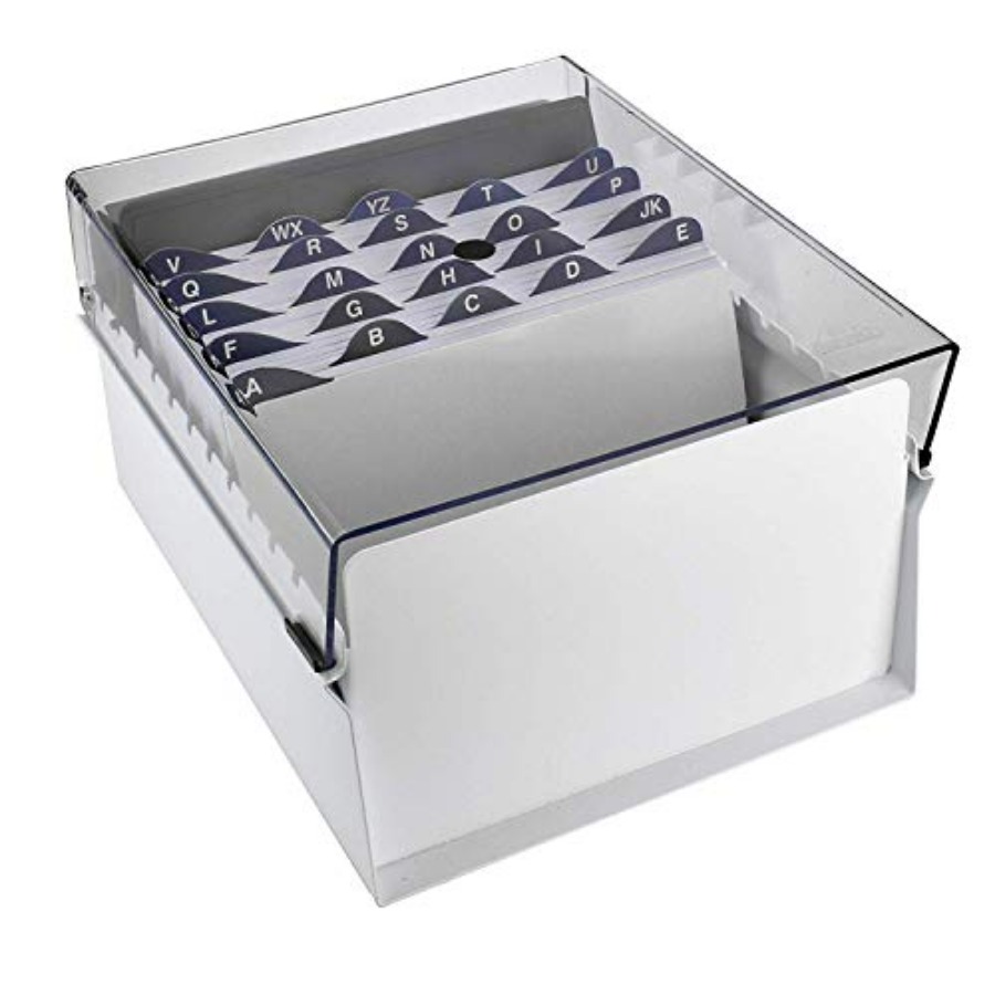 5 X 8 Card File Holder Organiz - Index Card Holder 评论和价格