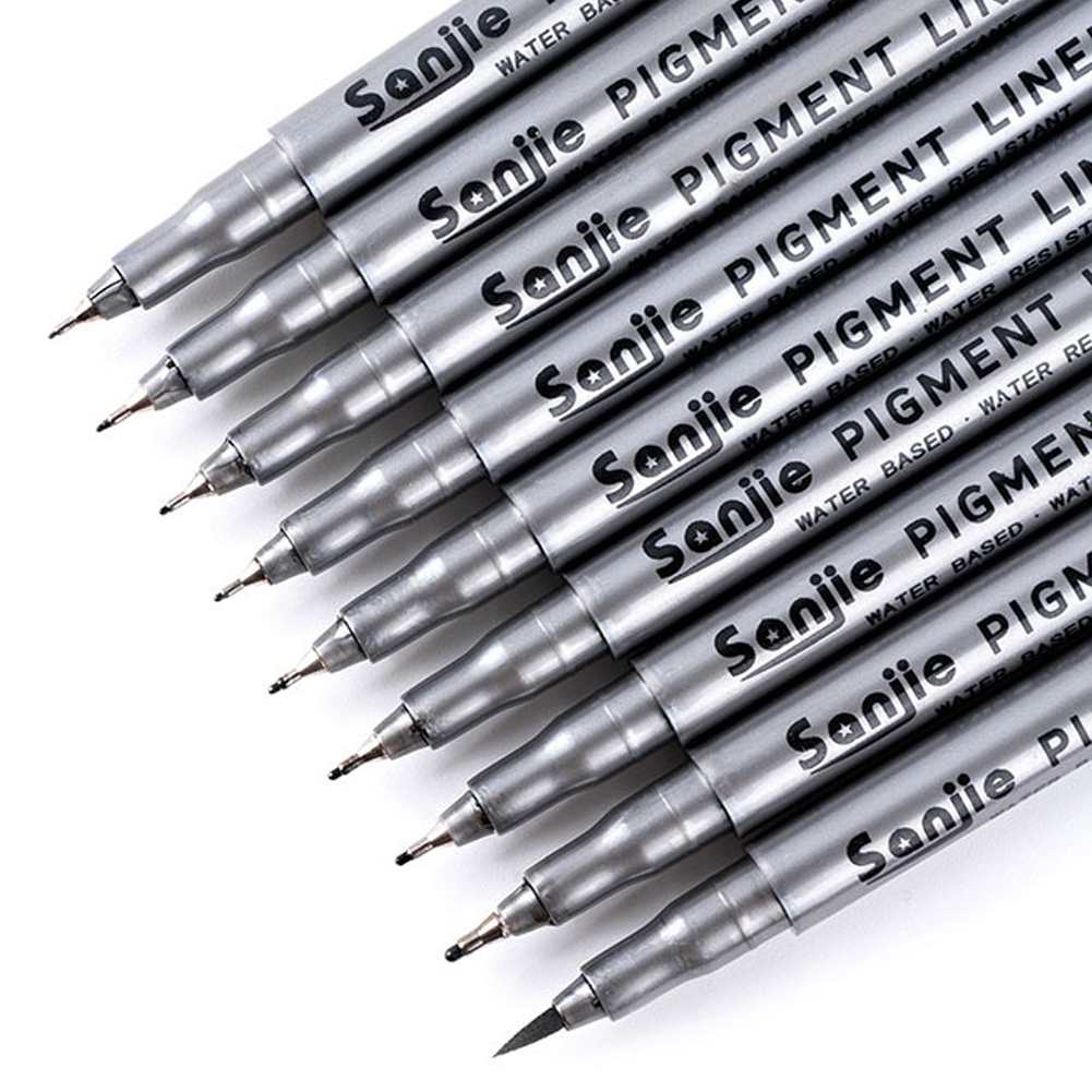 9-Piece Fine Line Waterproof I - Correction Pen Fine 评论和价格