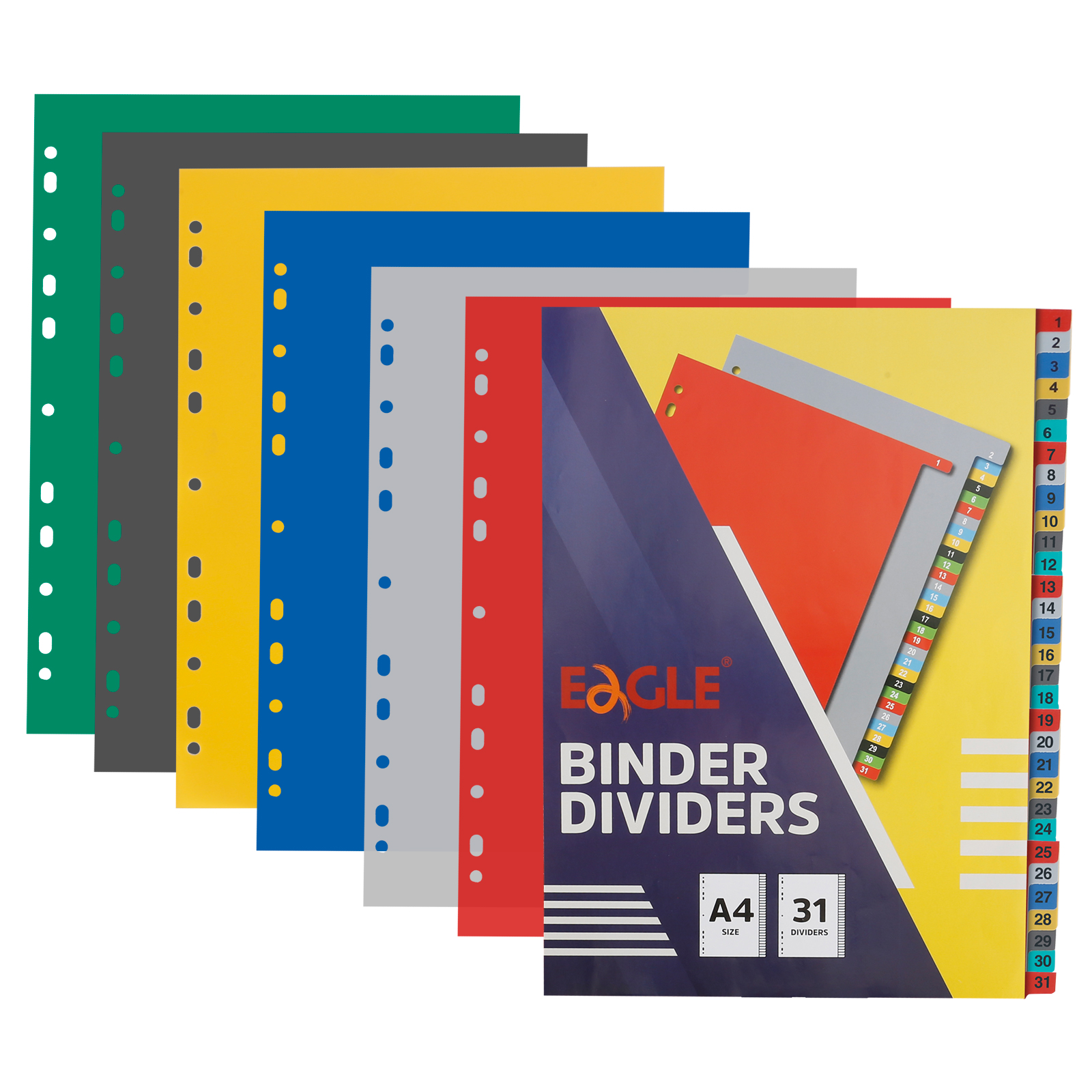 EAGLE A4 Binder Index Divider  - Binder A4 Lever 评论和价格