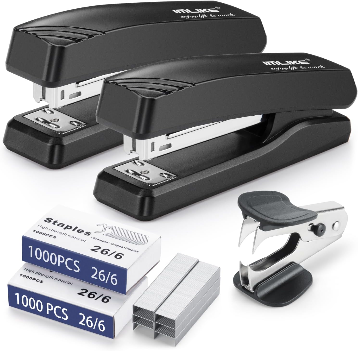 Half Strip Desk Stapler 2-Pack - Stapler Half Strip 评论和价格