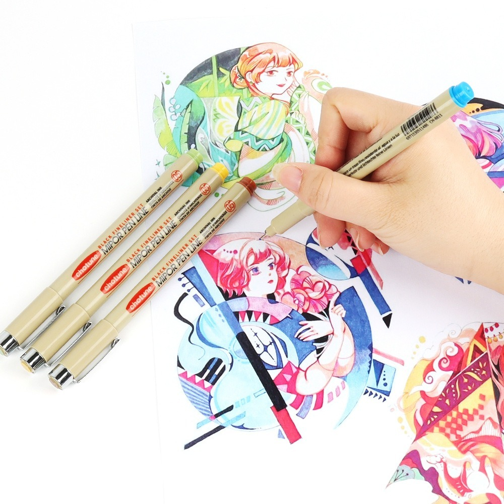 Precision Micro-Line Pens, Set - Archive Box Set 评论和价格