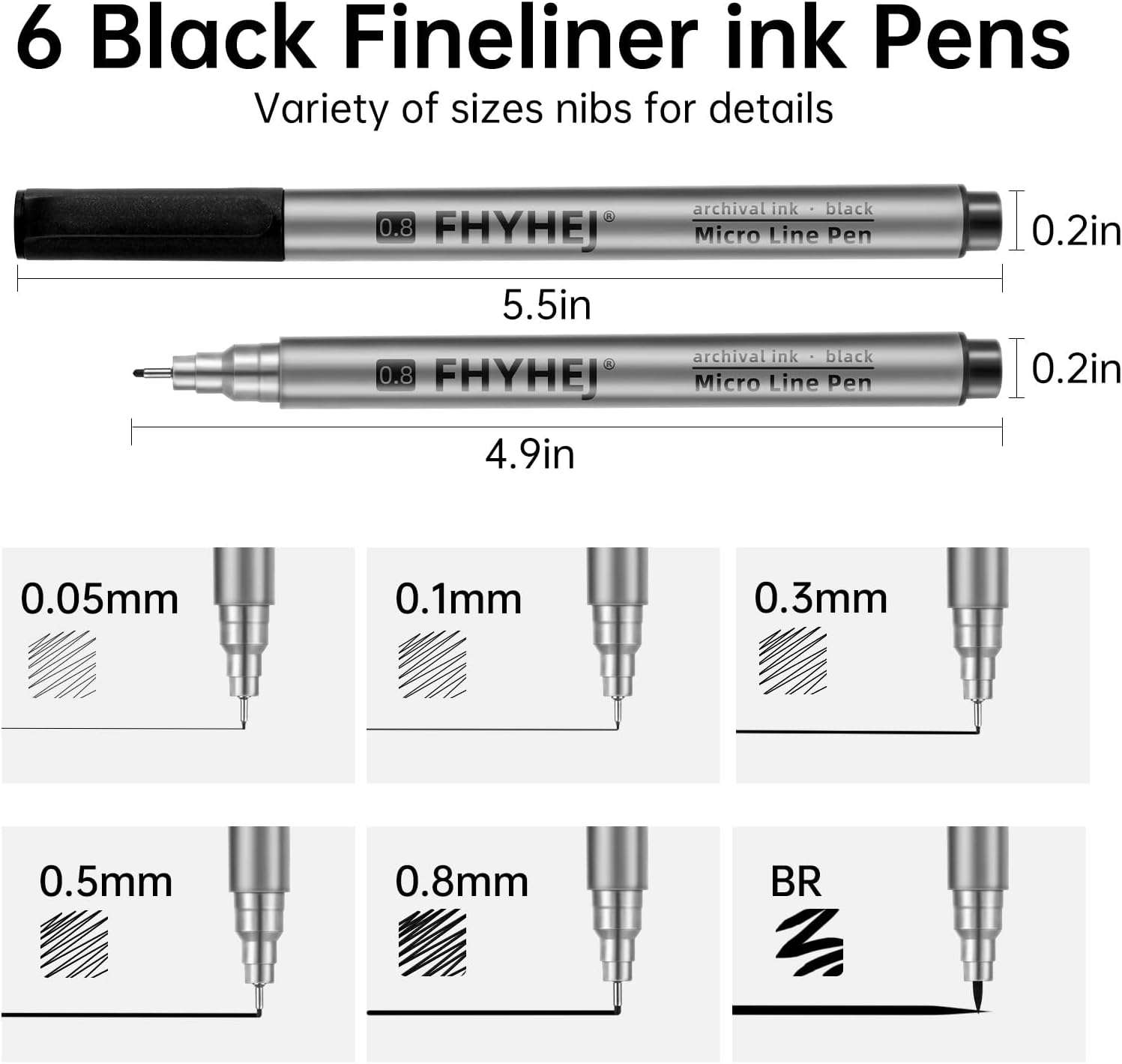 Micro Fineliner Drawing Art Pe - Archive Box Set 评论和价格