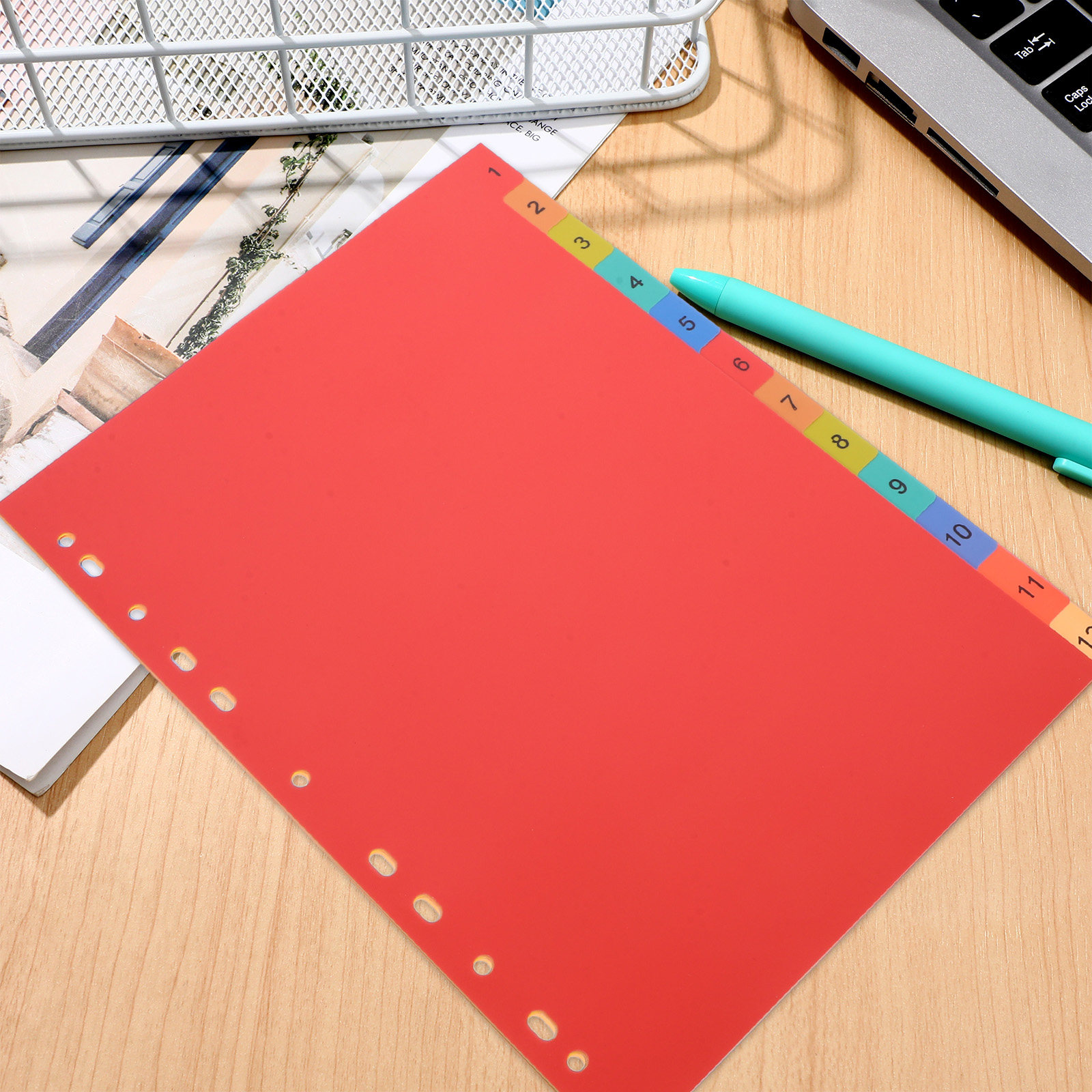 Binder Dividers A4 Colored Pla - Tab Divider A4 评论和价格