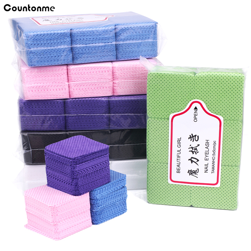 540Pcs/Pack Lint-free Nail Pol - Gel Refill Pack 评论和价格