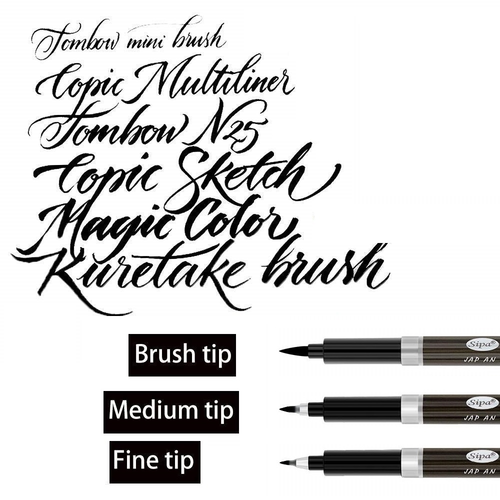 3pcs Calligraphy Pen Set Fine  - Correction Pen Fine 评论和价格