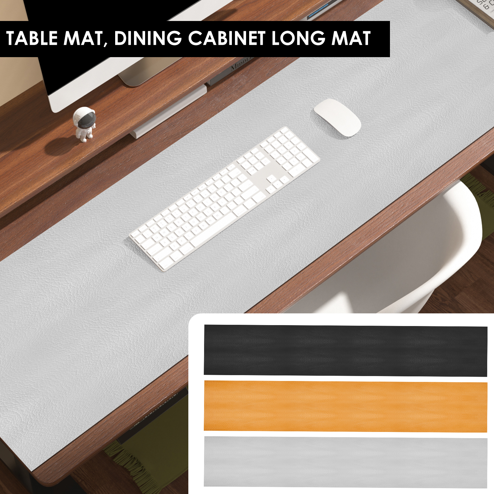63Inch Waterproof Desk Mat PVC - Leather Desk Pad 评论和价格