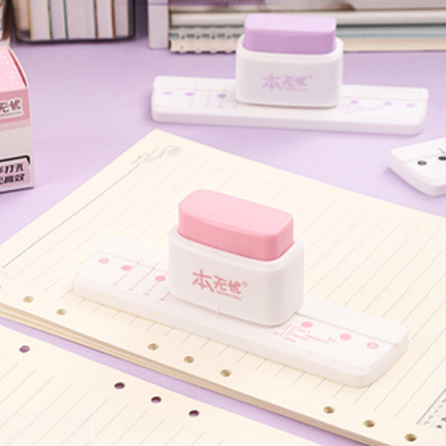 1pc three-hole punch, binder c - Binder A4 Lever 评论和价格