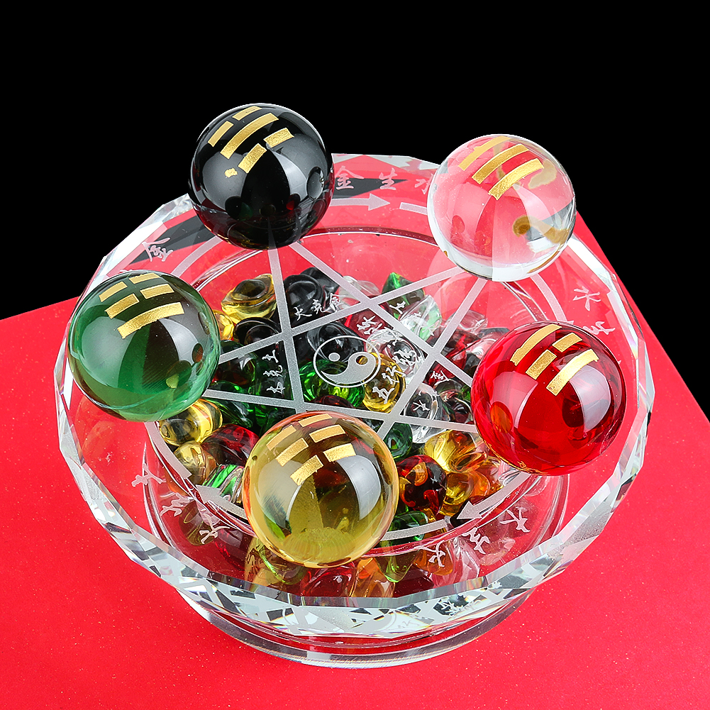 Five Elements Five Gods of Wea - Book Weight Glass 评论和价格