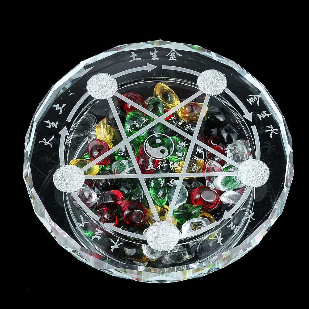 Five Elements Five Gods of Wea - Book Weight Glass 评论和价格