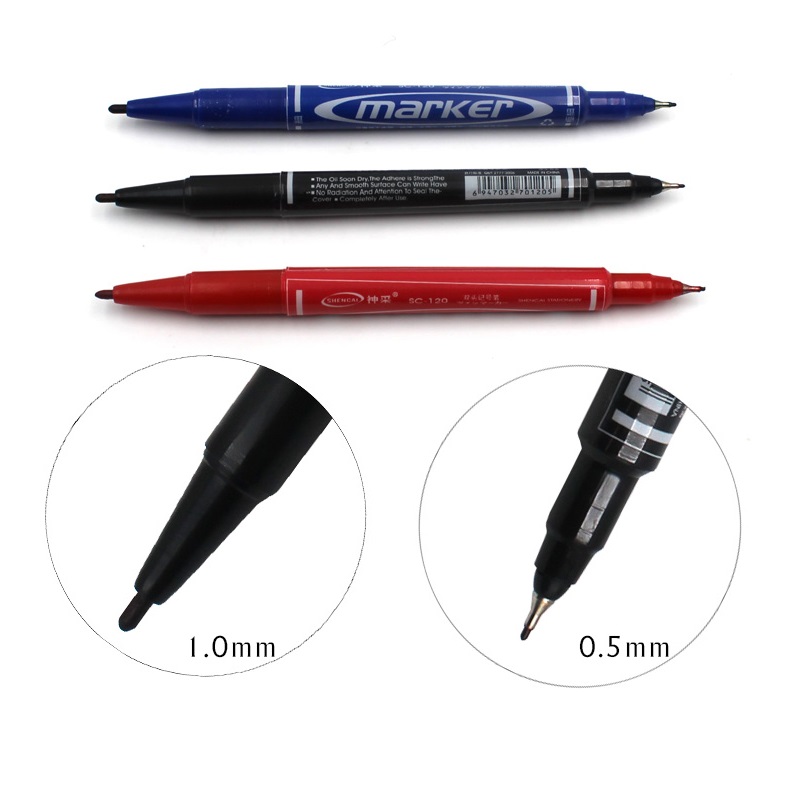 10pcs Dual side color marker p - Correction Pen Fine 评论和价格
