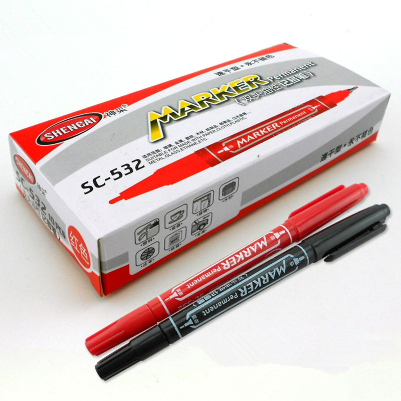 10pcs Dual side color marker p - Correction Pen Fine 评论和价格