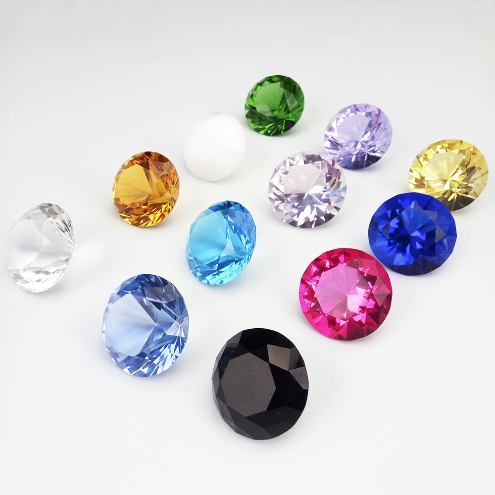 hbl Mixed Color 1pc/10ps 40mm/ - Book Weight Glass 评论和价格