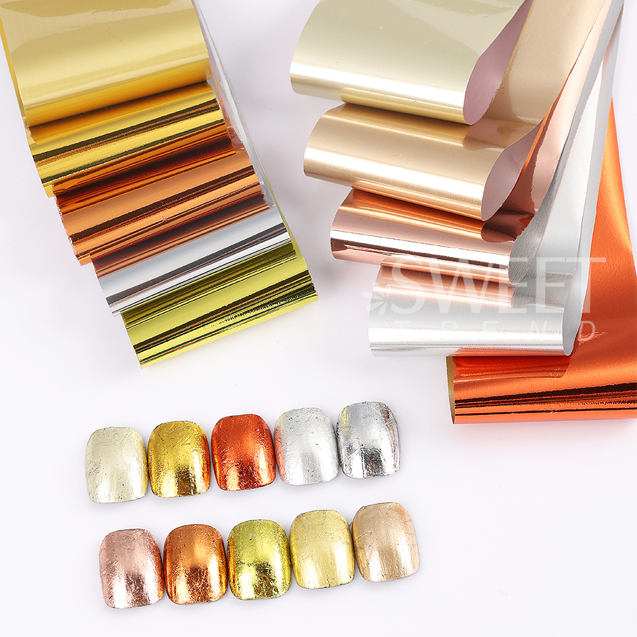 10pcs Metallic Nail Transfer F - Gel Refill Pack 评论和价格