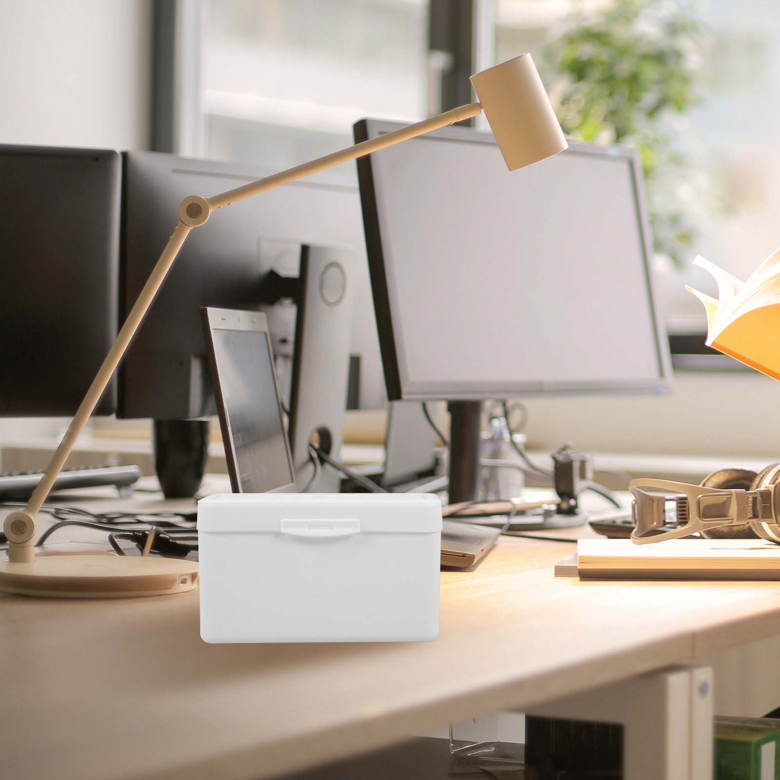Business Card Box Portable Ind - Card Index Box 评论和价格