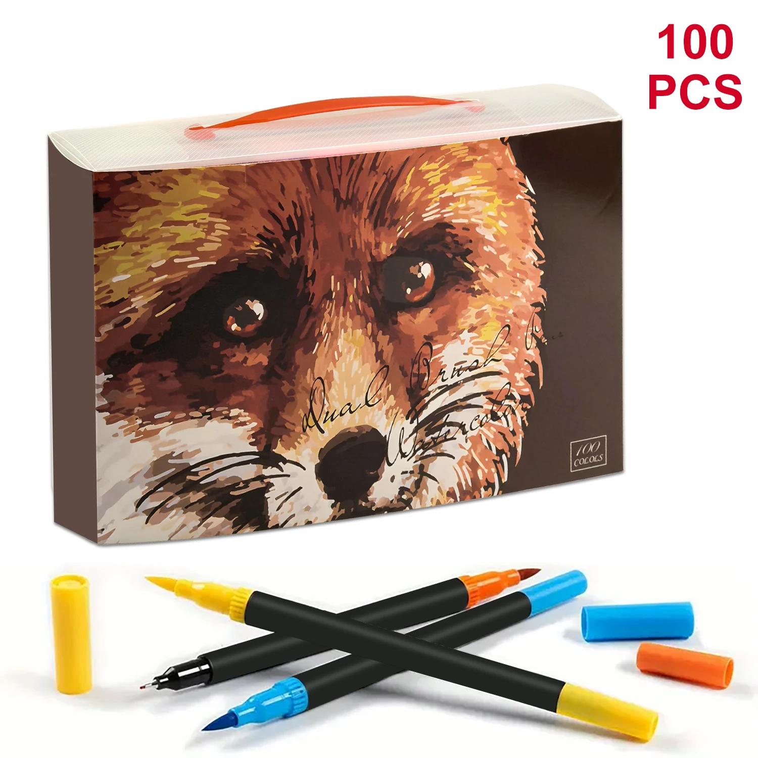 Dual Brush Pens Art Markers, 2 - Correction Pen Fine 评论和价格