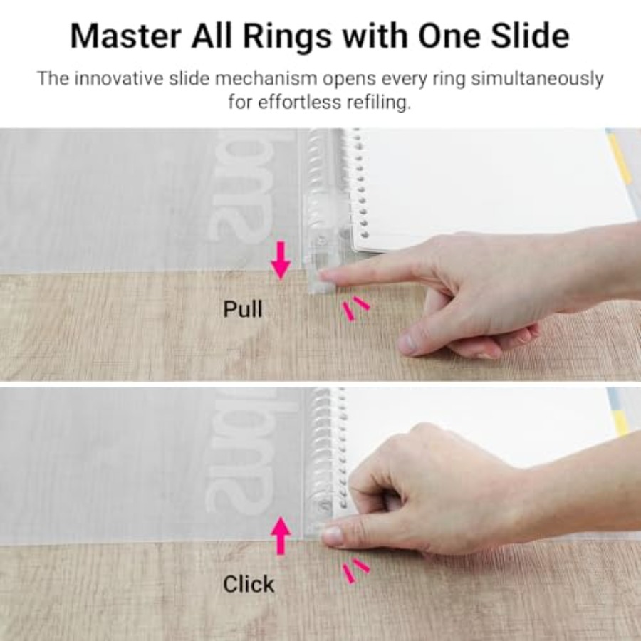 5 Subject Spiral Notebook, Cam - Tab Divider A4 评论和价格