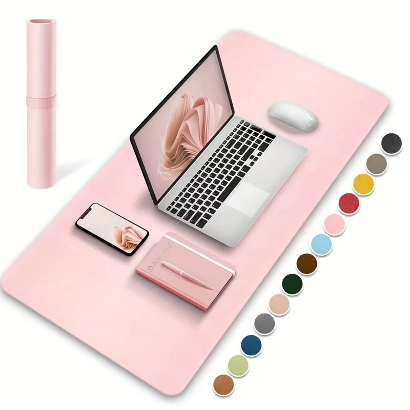 1 Pcs Large Size 60*30mm Offic - Leather Desk Pad 评论和价格