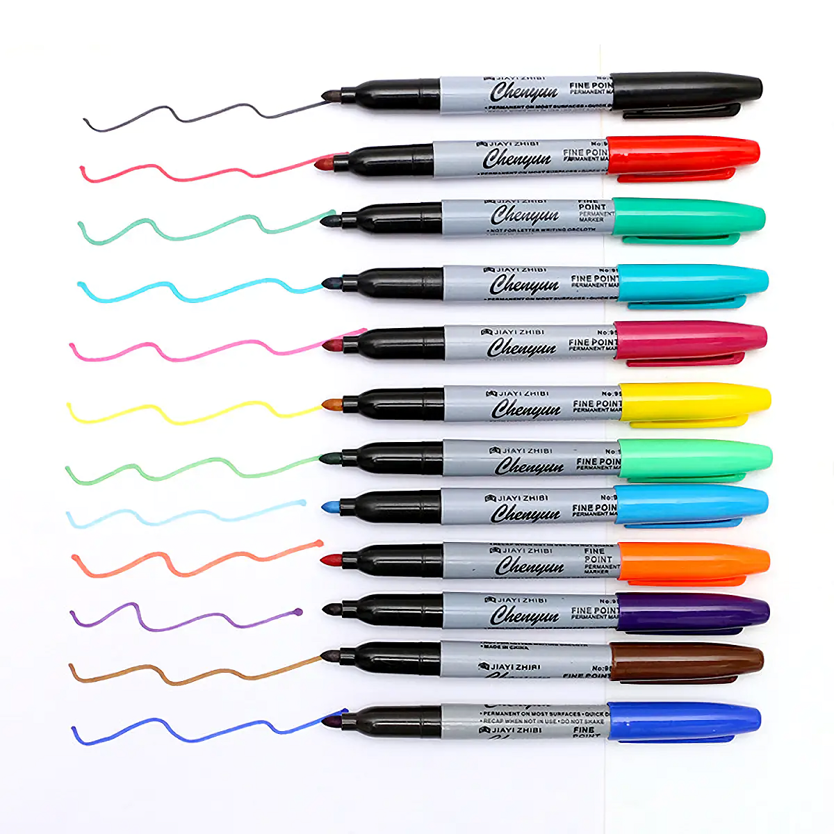 12PCS Permanent Fine Point Pen - Correction Pen Fine 评论和价格
