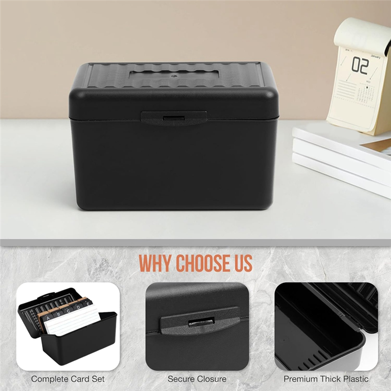 3Inchx5inch Index Card Holder  - Card Index Box 评论和价格