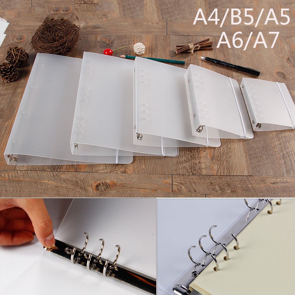 Matte Transparent A4/B5/A5/A6/ - Binder A4 Lever 评论和价格