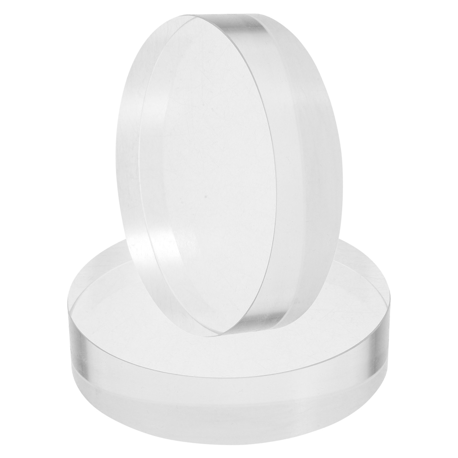 2Pcs Crystal Round Paperweight - Paper Weight Crystal 评论和价格